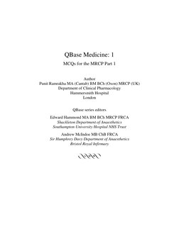 Qbase Medicine 1 MCQs For The MRCP | PDF | Multiple Choice | Test ...