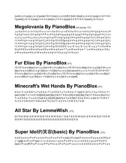Roblox Piano | PDF