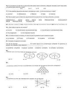 16.- Si una persona al salir de su casa anda siete pasos hacia la derecha y después retrocede cuatro hacia atrás. 
¿A cuántos