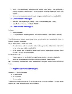 Deriv Strategy.pdf 11 Effective Deriv Trading Strategies | PDF | Technical Analysis ...