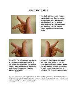 Understanding Right Hand Rules in Physics | PDF | Magnetic Field ...