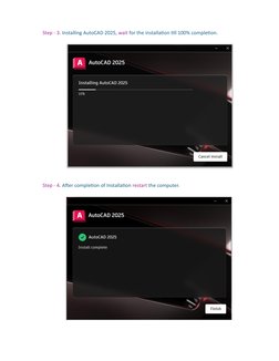 AutoCAD 2025 Installation Guide | PDF
