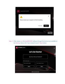 AutoCAD 2025 Installation Guide | PDF