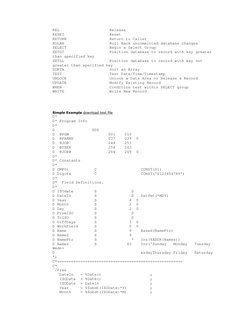 Free Format RPG Basics and Examples | PDF | Ibm Rpg | Subroutine