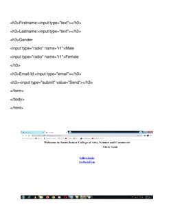 Class 12 IT Practical: HTML & CSS Guide | PDF | Java Script | Html Element