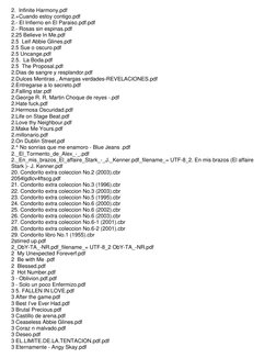 2. Infinite Harmony.pdf  
2.+Cuando estoy contigo.pdf  
2.- El Infierno en El Paraiso.pdf.pdf  
2.- Rosas sin espinas.pdf  
2