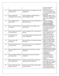 SAP DRC FAQs and Troubleshooting Guide | PDF | Regulatory Compliance ...