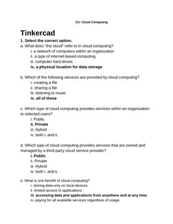 Cloud Computing Overview for Class 7 | PDF | Cloud Computing | Computer ...