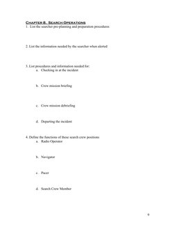 SAR Introduction Study Guide | PDF | Search And Rescue | Compass