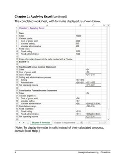 Chapter 1 Solutions: Managerial Accounting | PDF | Cost Of Goods Sold ...