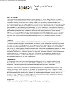 Amazon Job Offer Letter - December 2024 | PDF | Employment | Arbitration