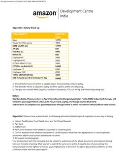 Amazon Job Offer Letter - December 2024 | PDF | Employment | Arbitration