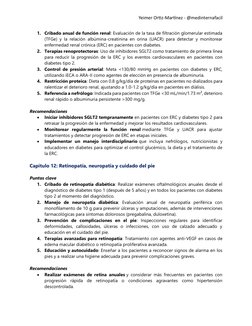 Yeimer Ortiz-Martínez - @medinternafacil 
1. Cribado anual de función renal: Evaluación de la tasa de filtración glomerular e
