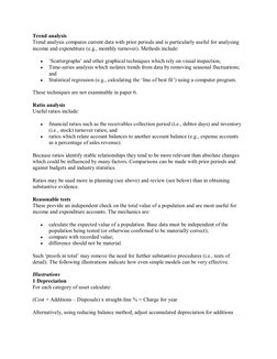 Examples of Analytical Procedures in Audit | PDF | Inventory | Audit
