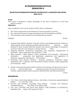 M.pharm Notes.pdf M.Pharm Pharmaceutics Semester 1 Notes | PDF | Mass Spectrometry ...