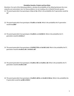 Mendelian Genetics: Alleles & Genotypes Guide | PDF | Dominance ...