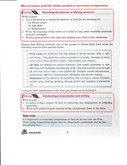 Grade 8 CRE Notes for Term 3 | PDF