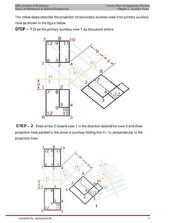 Understanding Auxiliary Views in Drawing | PDF | Plane (Geometry ...