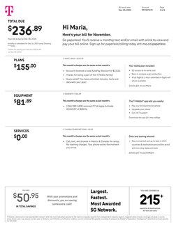 452247760-0997327275 9BillSummary | PDF | T Mobile Us | Fee