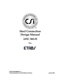AISC 360-22 Steel Connection Design Manual | PDF | Beam (Structure ...