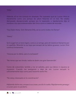 CYB.     Aurora S. y ZS M. 
6 
“Dilly”. 
 
Además, él no me conocía en absoluto. Por supuesto que es. Lucien Hirst es 
li