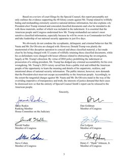 3 
 
 
Based on a review of court filings by the Special Counsel, this report presumably not 
only outlines the evidence