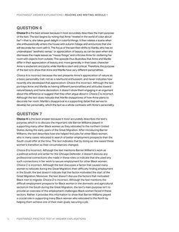PSAT Test 1 Answer Key | PDF