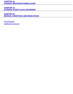 Clinic: Better Sleep | PDF | Sleep | Rapid Eye Movement Sleep