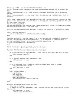 Roblox Flashback Script Guide | PDF | Computer Programming