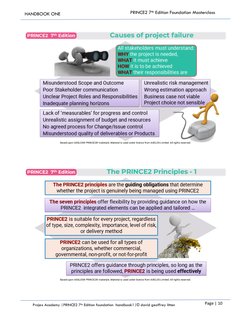PRINCE2 7th Edition Masterclass Handbook | PDF | Project Management ...