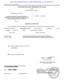 AO 91 (Rev. 08/09)   Criminal Complaint
UNITED STATES DISTRICT COURT
for the
__________ District of __________
United States