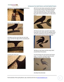 12 Awesome Free Quilt Patterns and Small Quilted Projects 
 
 
Find hundreds of free quilt