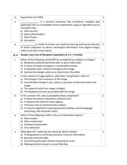 Class 9 AI Sample Paper 2024-25 | PDF | Machine Learning | Artificial ...