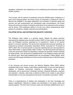 P a g e  | 7
operations, distribution and maintenance of air conditioning and mechanical ventilation 
(ACMV) systems.
Truly e