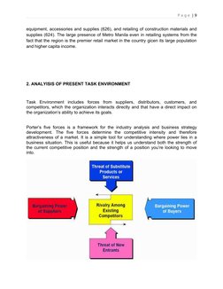 P a g e  | 9
equipment, accessories and supplies (626), and retailing of construction materials and 
supplies (624). The larg