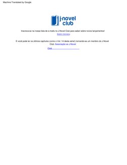 Boletim  informativo (https://j-novel.club/signup)
Inscreva-se  na  nossa  lista  de  e-mails  no  J-Novel  Club  para  saber