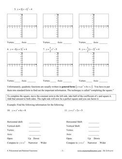 8. Polynomial and Rational Functions                                               - 3 -                           www.master