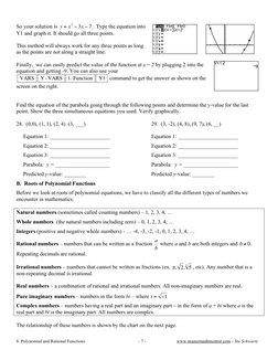 8. Polynomial and Rational Functions                                               - 7 -                           www.master