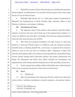 CLASS ACTION COMPLAINT – JURY TRIAL DEMANDED 
 
3 
 
1 
2 
3 
4 
5 
6 
7 
8 
9 
10 
11 
12 
13 
14 
15 
16 
17 
18 
19 
20