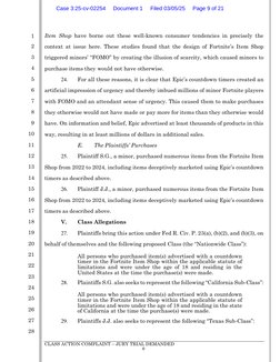 CLASS ACTION COMPLAINT – JURY TRIAL DEMANDED 
 
8 
 
1 
2 
3 
4 
5 
6 
7 
8 
9 
10 
11 
12 
13 
14 
15 
16 
17 
18 
19 
20