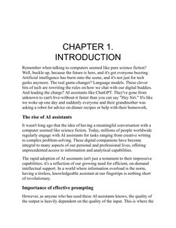 CHAPTER 1.
INTRODUCTION
Remember when talking to computers seemed like pure science fiction?
Well, buckle up, because the fut
