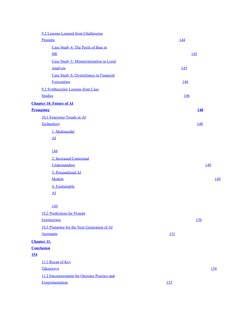 9.2 Lessons Learned from Challenging
Prompts
144
Case Study 4: The Perils of Bias in
HR
145
Case Study 5: Misinterpretation i