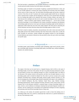 2/15/23, 5:13 PM
Knowledge Graphs
https://kgbook.org
4/150
Abstract ❧
This book provides a comprehensive and accessible intr