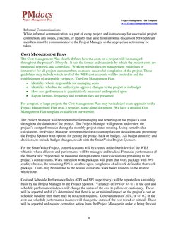 Project Management Plan Template 
 
 
www.ProjectManagementDocs.com 
 
 
 
8 
Informal Communications: 
While informal co