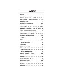 Smith Wesson Revolvers Owners Manual | PDF | Trigger (Firearms) | Revolver