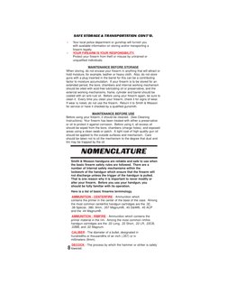 Smith Wesson Revolvers Owners Manual | PDF | Trigger (Firearms) | Revolver