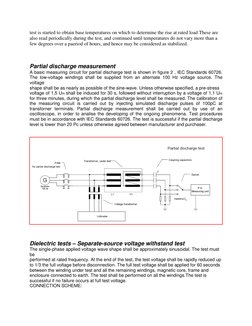 test is started to obtain base temperatures on which to determine the rise at rated load These are 
also read periodically du