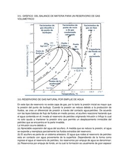 3.5.- GRÁFICO  DEL BALANCE DE MATERIA PARA UN RESERVORIO DE GAS  
VOLUMÉTRICO 
 
3.6.-RESERVORIO DE GAS NATURAL POR EMPUJE DE