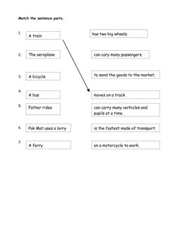 Sentence Rearrangement Exercises | PDF