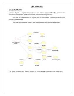 UML DIAGRAMS:
USE CASE DIAGRAM
A use-case diagram is a graph of actors, a set of use cases enclosed by a system boundary, com